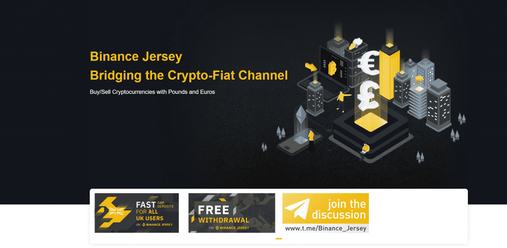 Binance Jersey fees