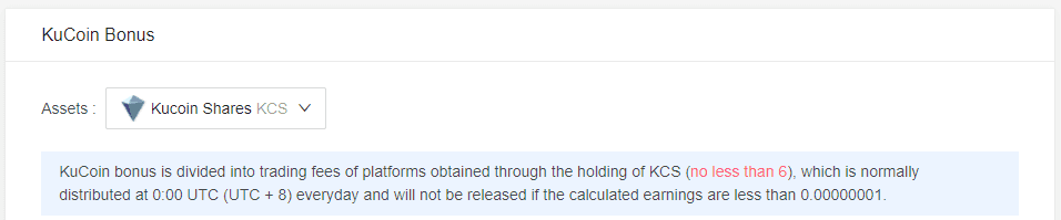 KuCoin Shares Daily Bonus
