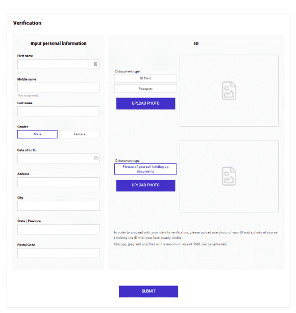 ProBit KYC Level 2